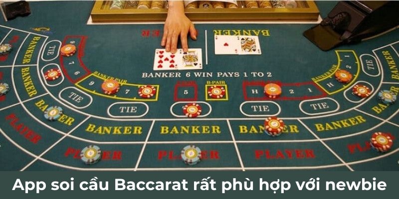 App soi cầu Baccarat rất phù hợp với newbie