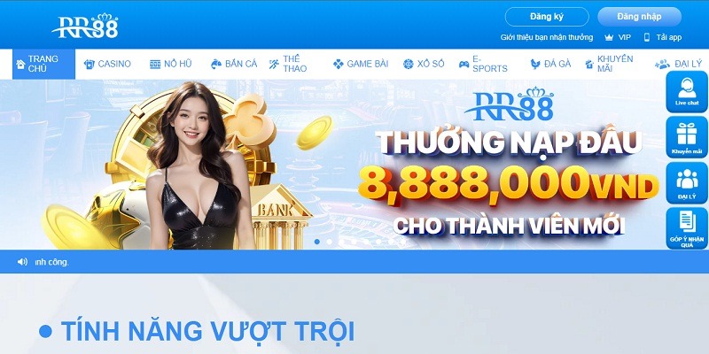 Chi tiết các bước tham gia casino trực tuyến tại RR88